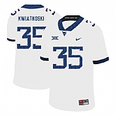 West Virginia Mountaineers 35 Nick Kwiatkoski White College Football Jersey Dzhi,baseball caps,new era cap wholesale,wholesale hats